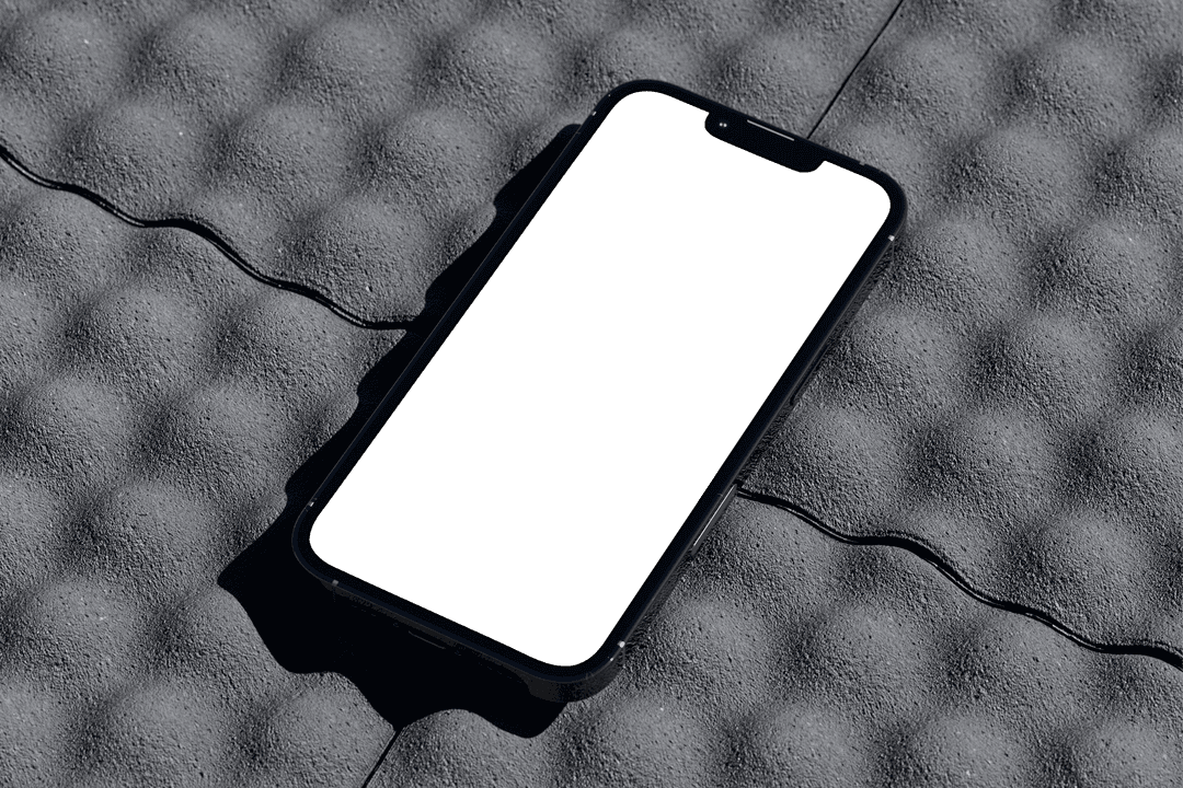 An iPhone showcasing a mobile app interface with a user-friendly design